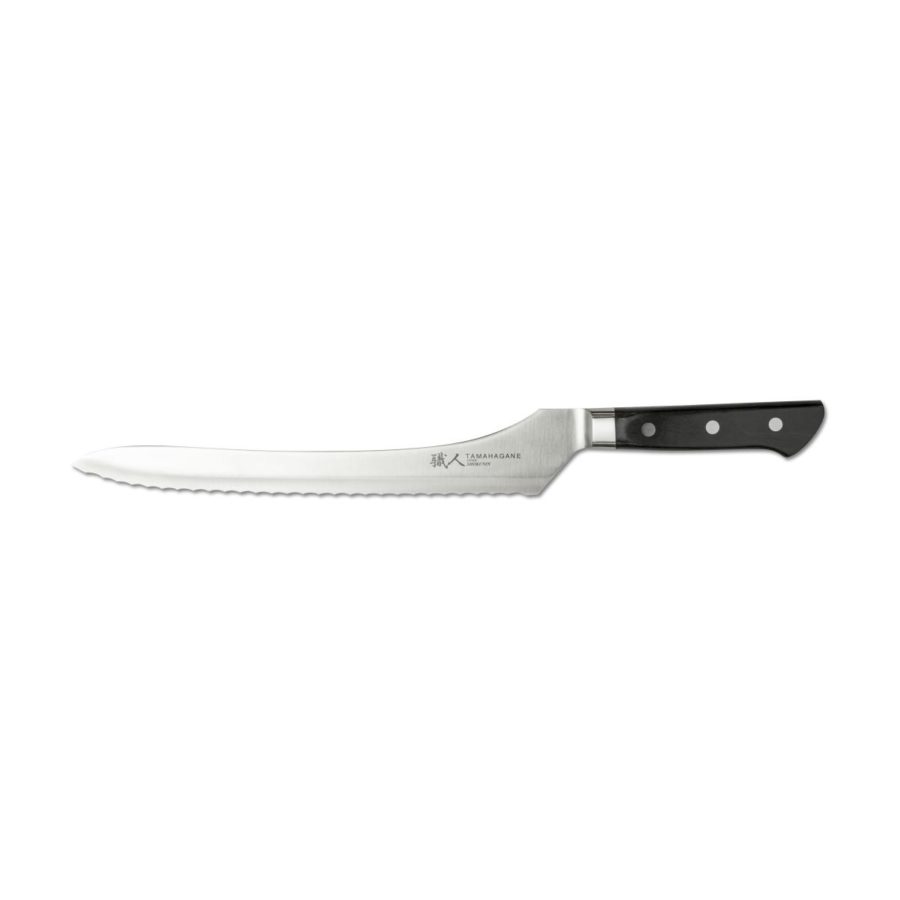 Brødkniv 260mm – Shokunin - Tamahagane, Brødkniv, Kokkens Beste