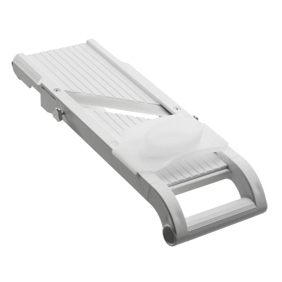 Mandolin 9,5cm hvit - Benriner, Kjøkkenutstyr, Kokkens Beste