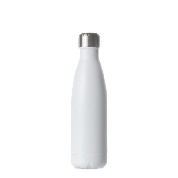 Drikkeflaske Stål hvit 0,5l - Sagaform, Drikkeflasker, Kokkens Beste