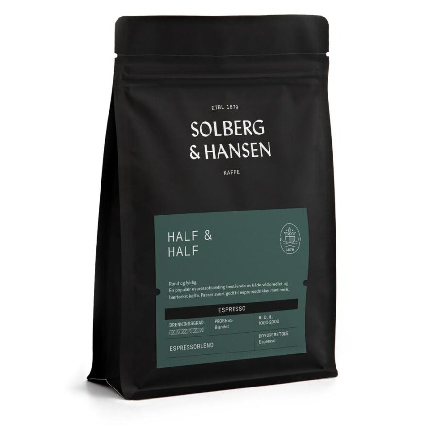 Solberg Hansen – Half & Half (Espresso) - Solberg & Hansen, Kaffe, Kokkens Beste