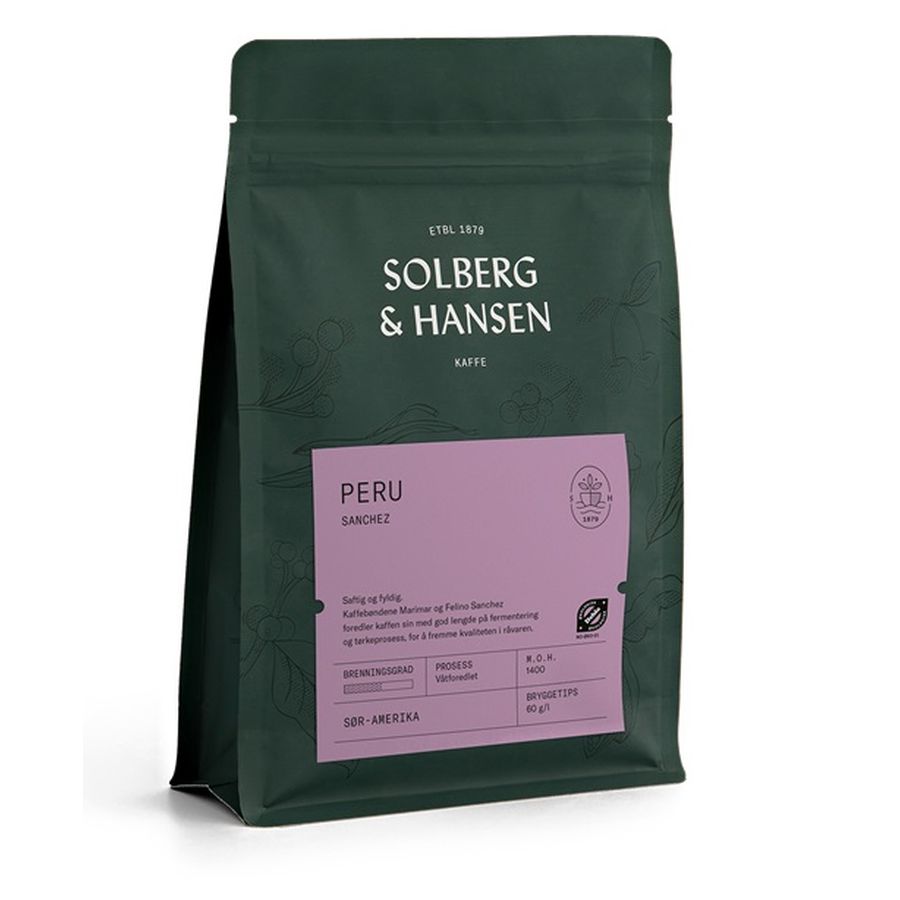 Solberg Hansen – Kaffe Sanchez – Peru - Solberg & Hansen, Kaffe, Kokkens Beste