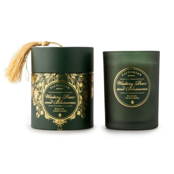 Duftlys Sense Tasselbox Pear & Blossoms – Victorian - Victorian, Gaver & interiør, Kokkens Beste