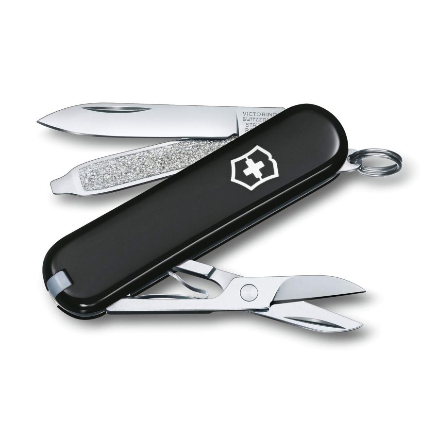 Victorinox Classic Lommekniv sort 7 funksjoner - Victorinox, Lommekniver, Kokkens Beste