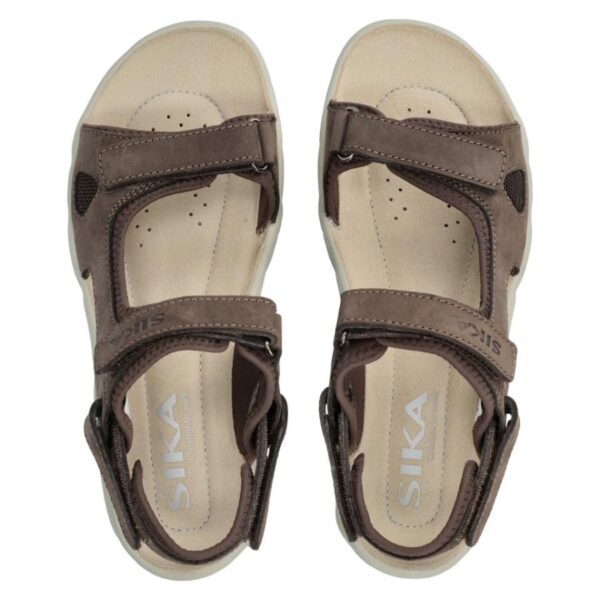 Sandal Sika Motion – Lett, myk og fleksibel sandal brun, Fritidssko, Kokkens Beste