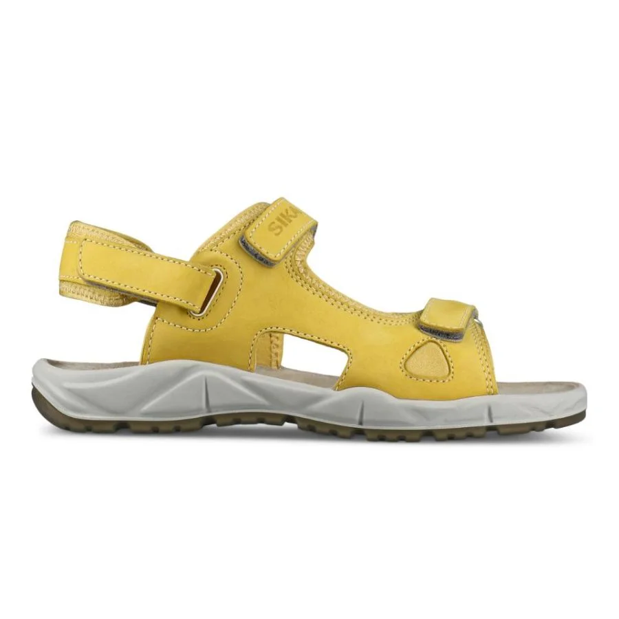 Sandal Sika Motion – Lett, myk og fleksibel sandal gul, Fritidssko, Kokkens Beste