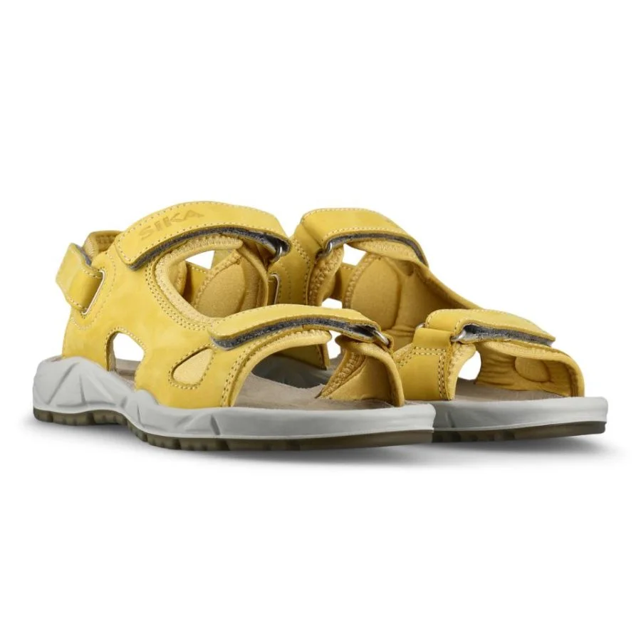 Sandal Sika Motion – Lett, myk og fleksibel sandal gul, Fritidssko, Kokkens Beste