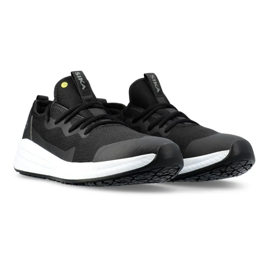 Sika Arbeidssko Sika Life sort/ hvit, Fritidssko, Kokkens Beste