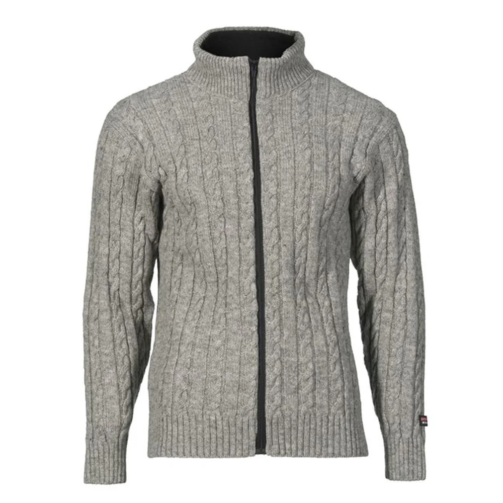 Bråtens Flette jakke Grå - Bråtens 100% Norway, Bråtens Jakker, Kokkens Beste