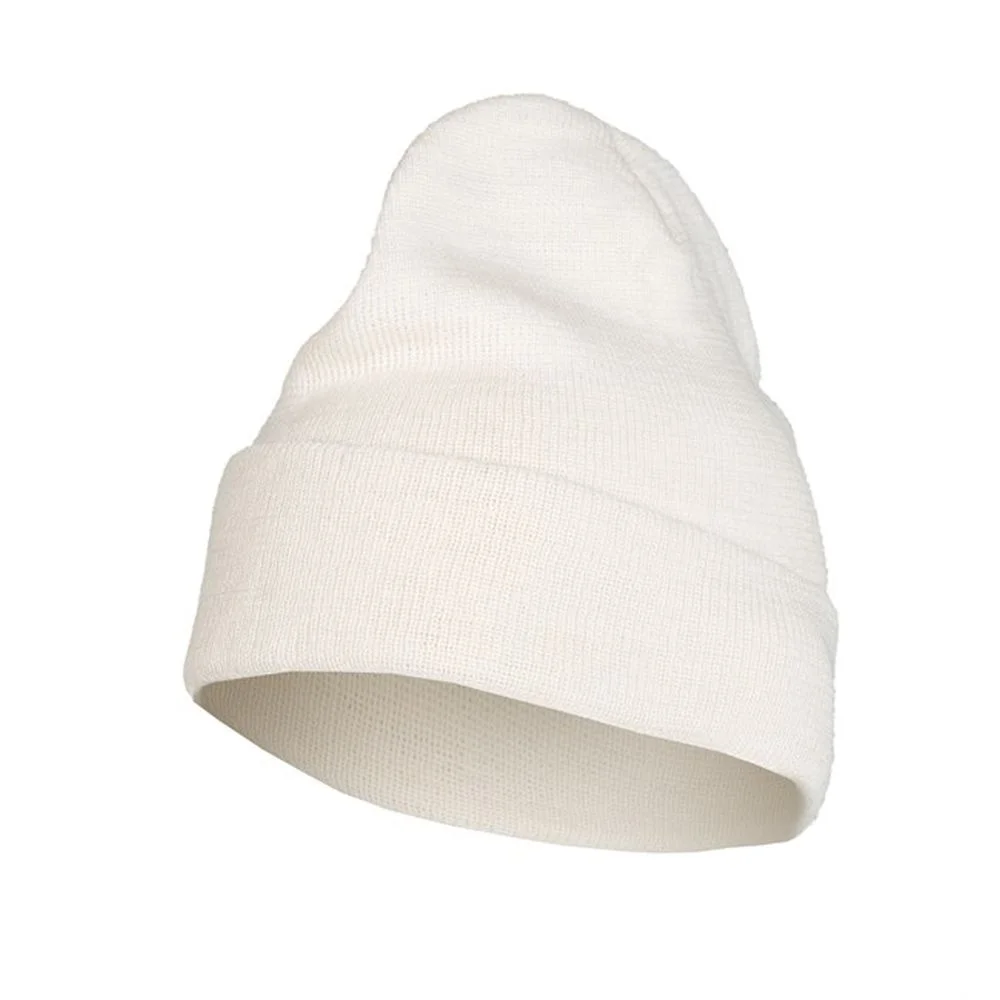 Bråtens lue Hvit 100% merinoull, Bråtens Luer, Kokkens Beste