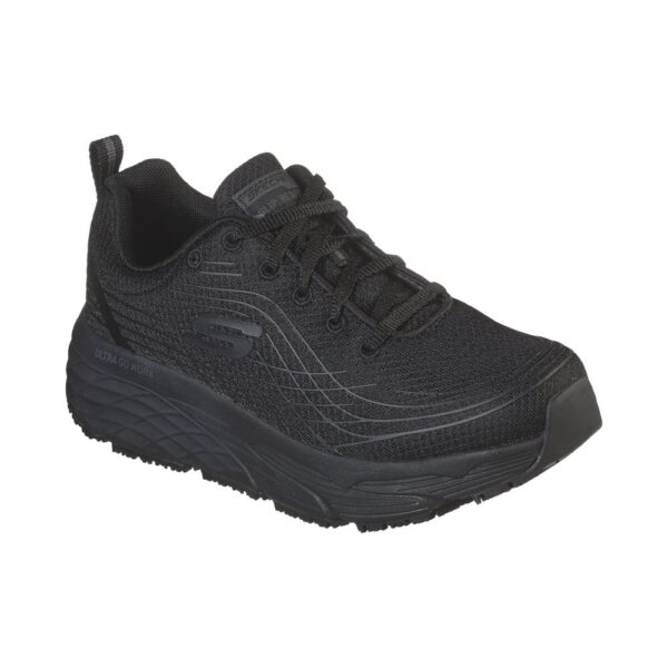 Skechers Max Elite Kajus Work Shoe Dame Sort, Fritidssko, Kokkens Beste