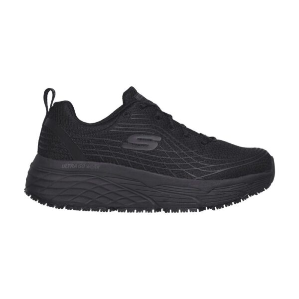 Skechers Max Elite Kajus Work Shoe Dame Sort, Fritidssko, Kokkens Beste