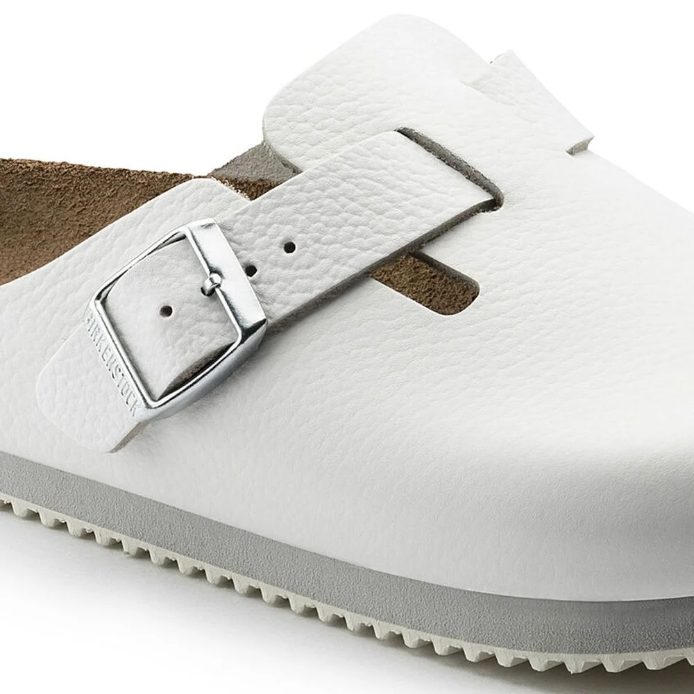 Birkenstock Boston Super grip hvit, Fritidssko, Kokkens Beste
