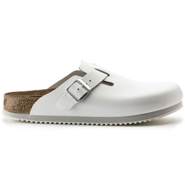 Birkenstock Boston Super grip hvit, Fritidssko, Kokkens Beste