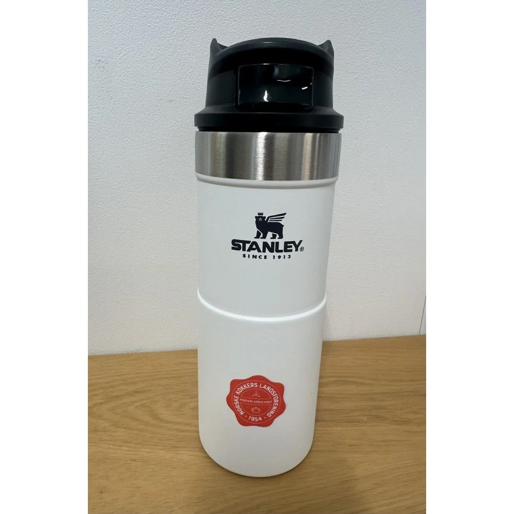 Stanley Termokopp 0,35l hvit NKL - , NKL Rekvisita, Kokkens Beste