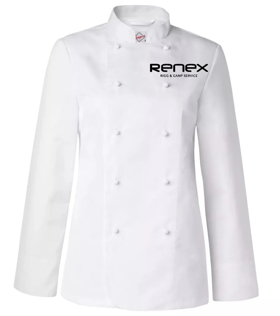 Segers Kokkejakke dame lange ermer Rigg & Camp Service RX (Kopi) - , Renex, Kokkens Beste