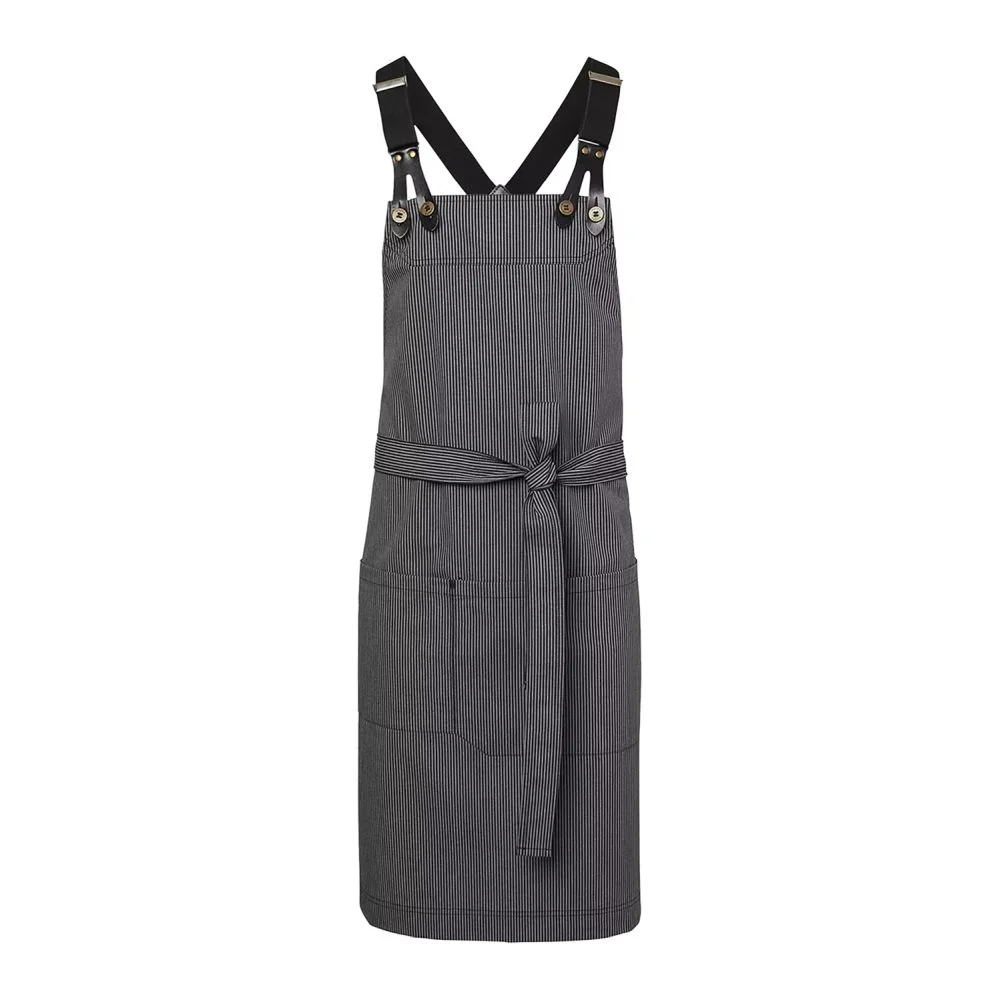 Segers Smekkeforkle Nidaros sort/grå Ca75x90cm - , Smekkeforkle Segers, Kokkens Beste