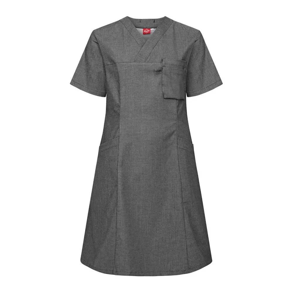 Kjole stretch Rød – Segers, Helseklær, Kokkens Beste