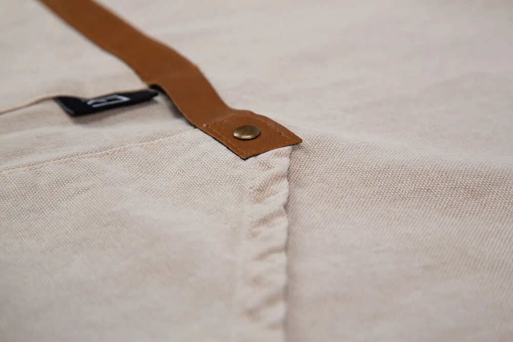 Smekkeforkle 100×65 cm Grå – Kosta Linnewäfveri, Partner Brands, Kokkens Beste