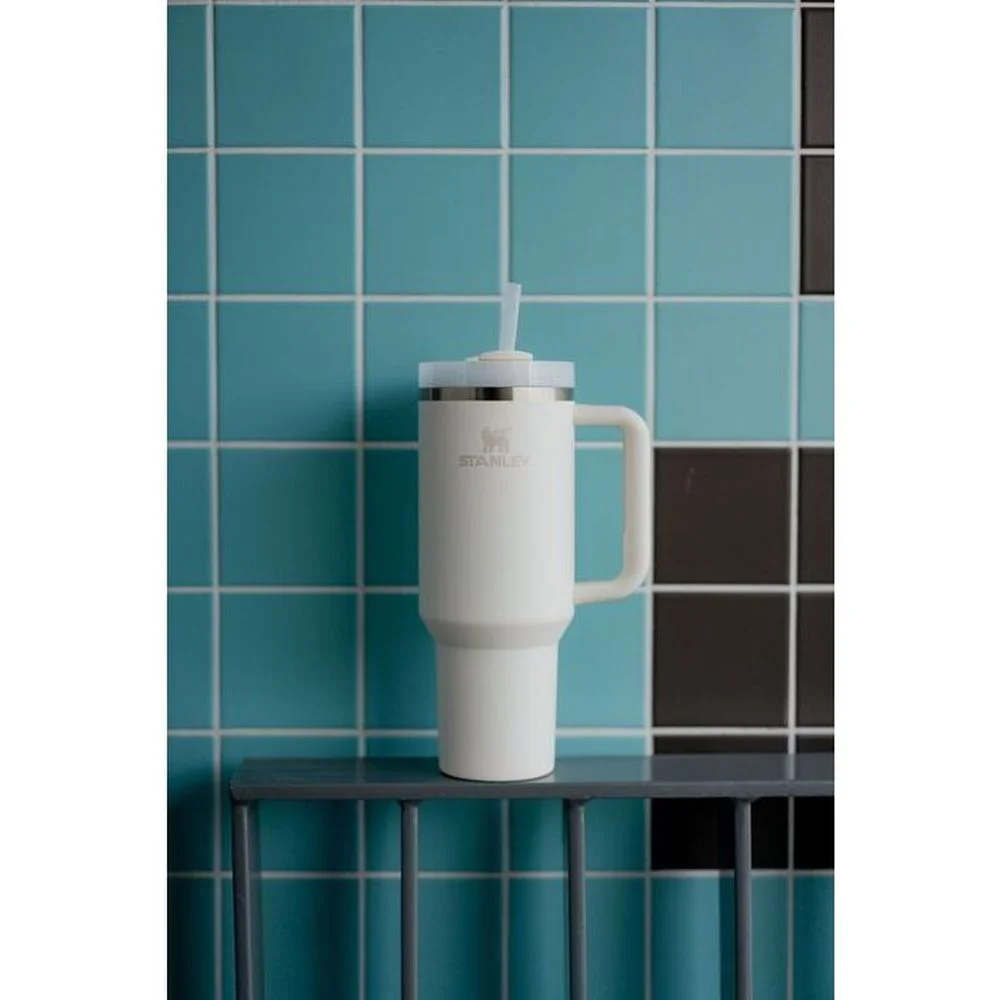 Stanley – Quencher – Termoflaske – 1,18 l Hvit, Termokrus/kopp, Kokkens Beste