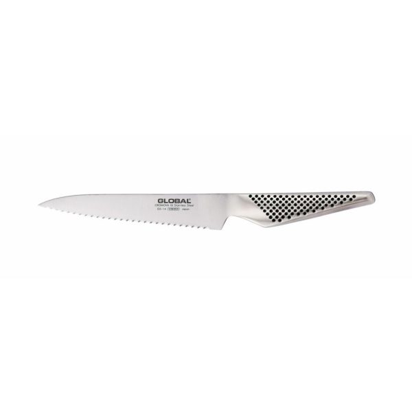 Bølgetannet universalkniv 15 cm – Global Classic (GS-14), Andre kniver, Kokkens Beste