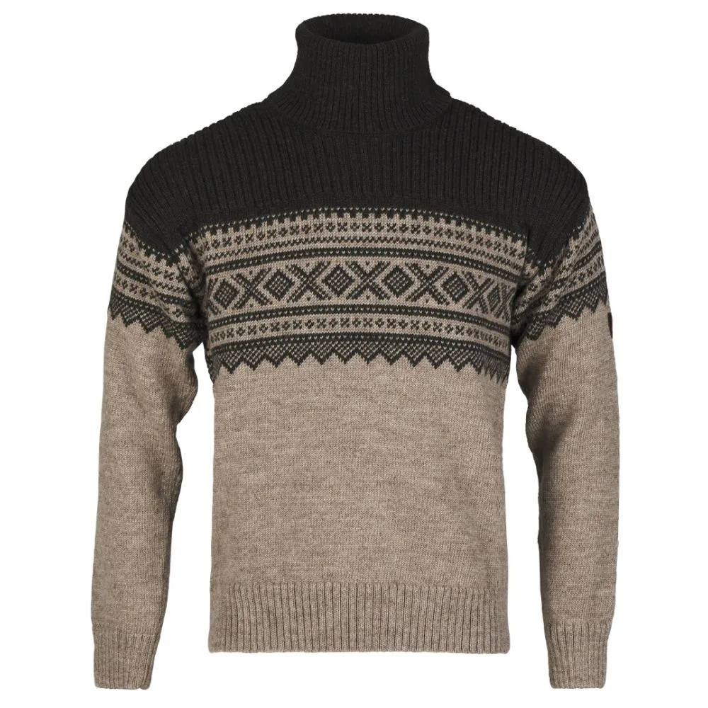 Bråtens Marius Genser Beige/grønn, Bråtens Gensere, Kokkens Beste