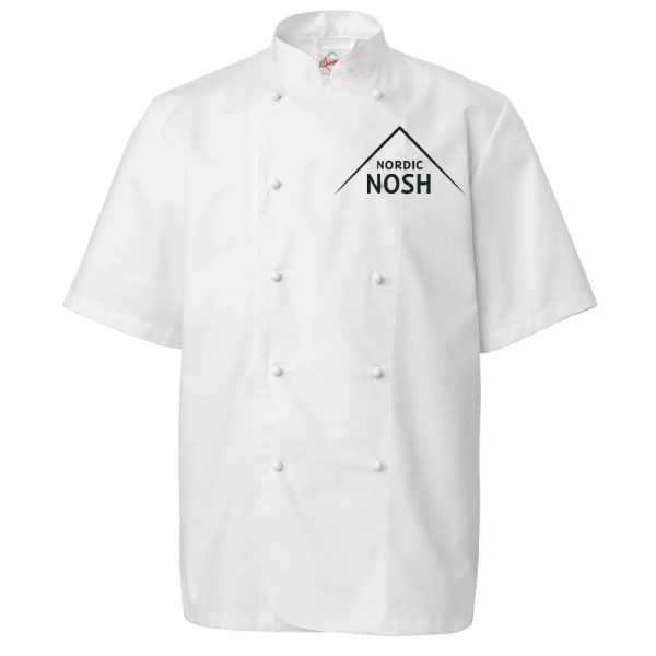 Segers Kokkejakke herre korte ermer Nordic NOSH RX - , Renex, Kokkens Beste