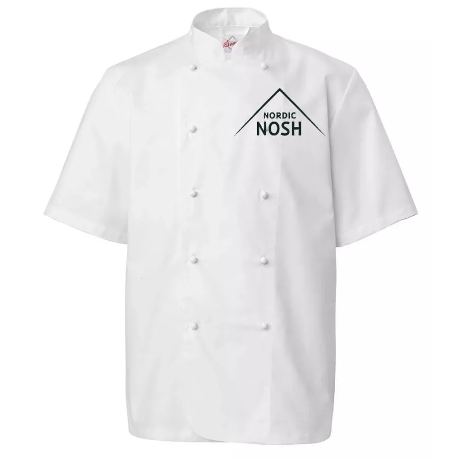 Segers Kokkejakke herre korte ermer Nordic NOSH RX - , Renex, Kokkens Beste