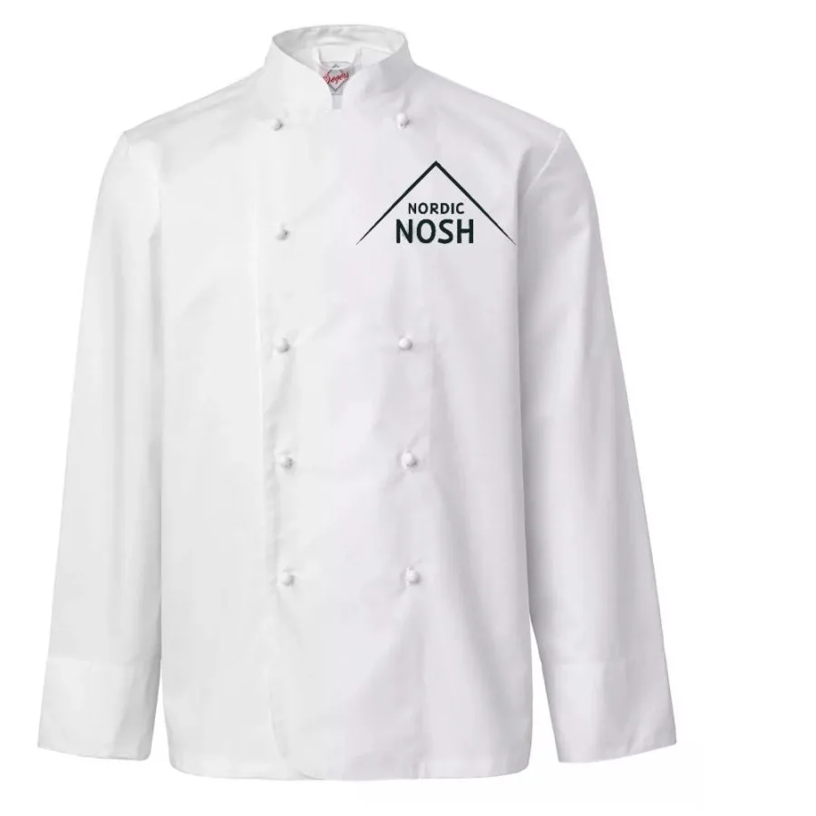 Segers Kokkejakke herre lange ermer Nordic NOSH RX - , Renex, Kokkens Beste
