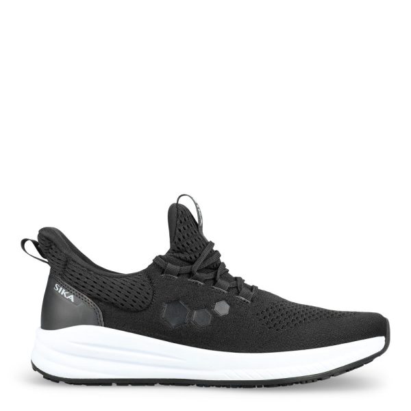 Arbeidssko Sika Sprint Knit Lace sort/hvit - , Fritidssko, Kokkens Beste