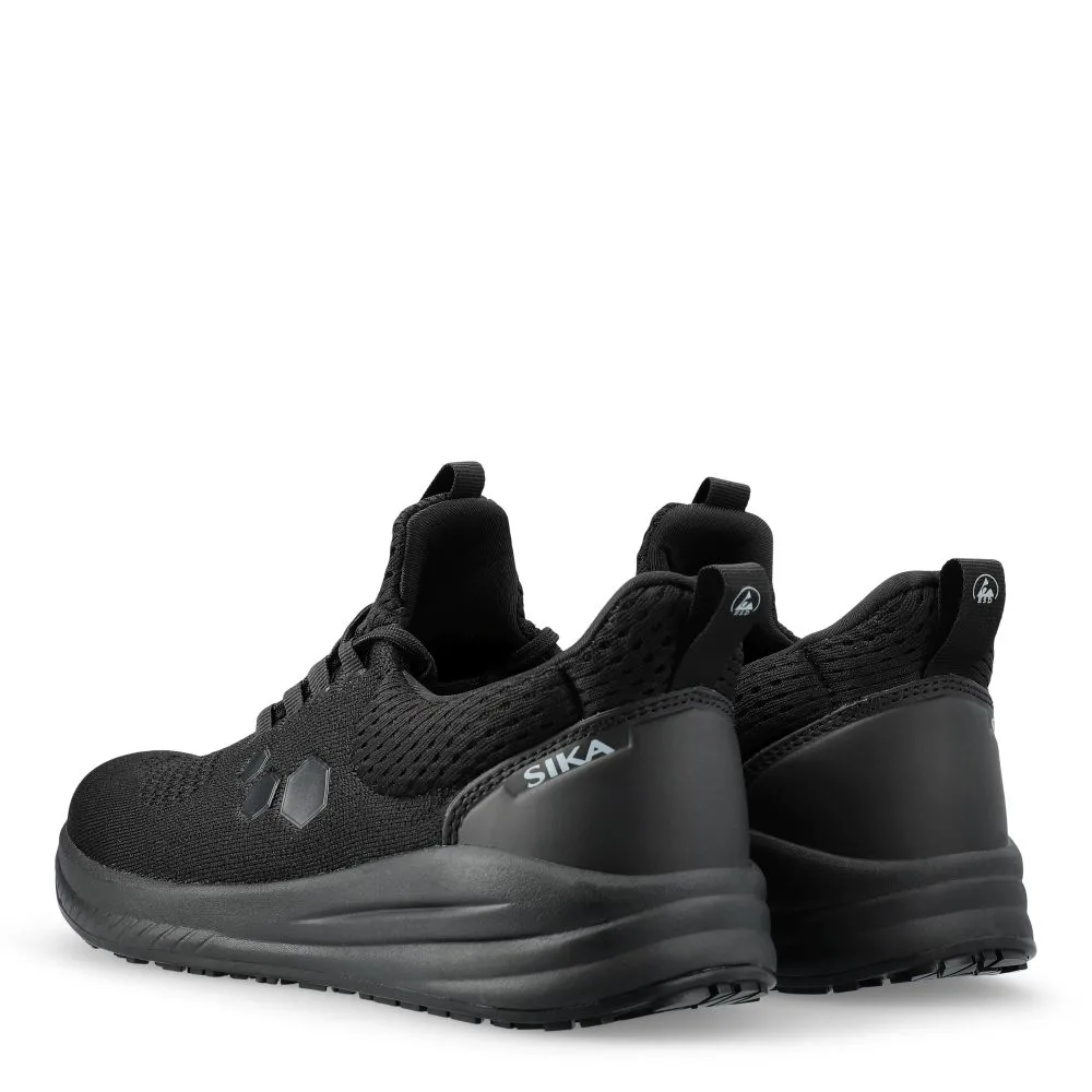 Arbeidssko Sika Sprint Knit Lace sort/hvit - , Fritidssko, Kokkens Beste